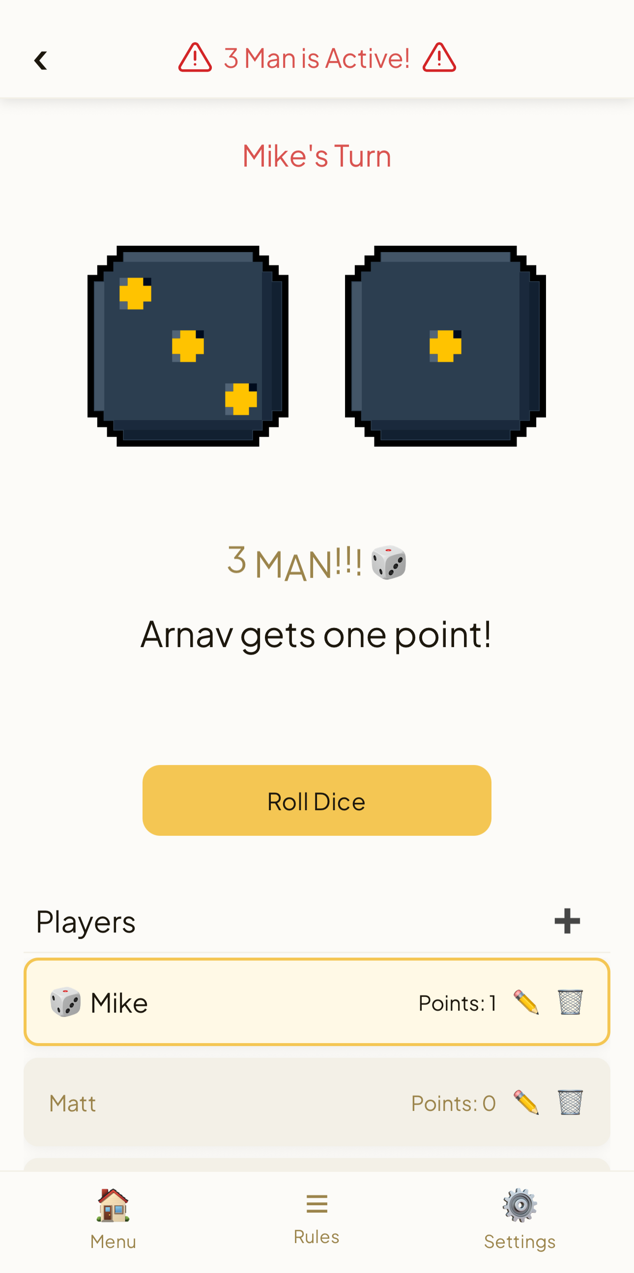 Game Screen Screenshot