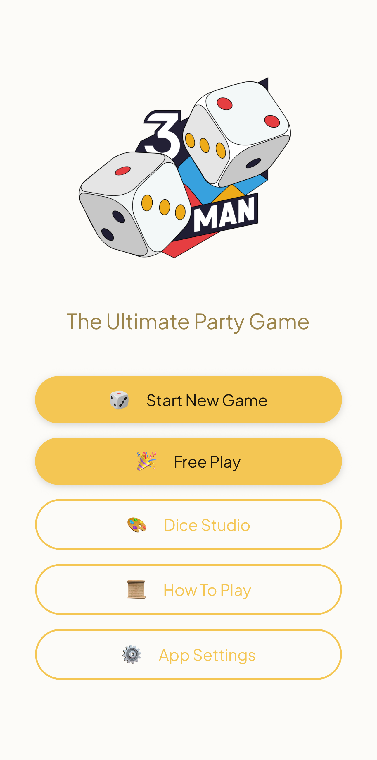 Main Menu Screenshot